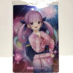 ホロライブ 　hololive ウエハース 3　　　　　　　カード　湊あくあのサムネイル