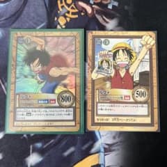 初期 絶版 希少 ワンピースカードダス ハイパーバトル ルフィ C428