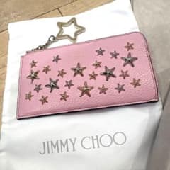 に*よ様 お値下げJIMMY CHOOフラグメントケースカードケースジミー 