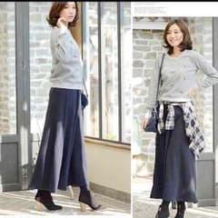 みい様専用✩     裏起毛ロングスカートのサムネイル
