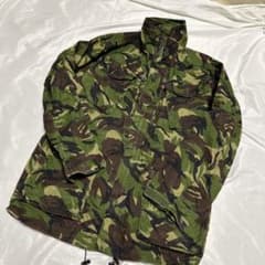 実物 イギリス軍 コンバットスモック 180/104 カモ ウッドランド 迷彩 