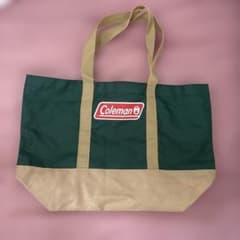 未使用 希少な廃盤品！コールマン製チェア(ベージュ)、テーブル、トートバッグ 240719-53562.jpg