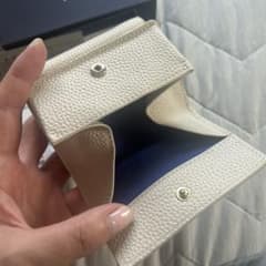 三つ折り財布 アイボリーのサムネイル