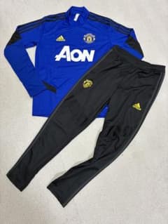 adidas マンチェスターユナイテッド ジャージ上下セット - メルカリ