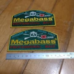 花*火様 Megabass ワッペン 2枚セット 釣りのサムネイル