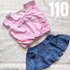 nu-様用　女の子　水着110cmのサムネイル