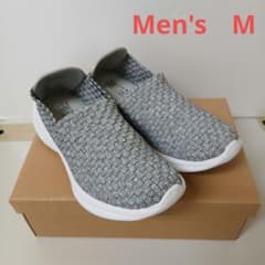 9/25⑥Nami Style TRUE メッシュスリッポン グレー M　Menのサムネイル