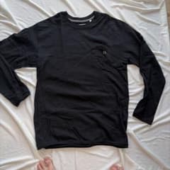 H.R.MARKET ポケット長袖Tシャツ ブラックのサムネイル