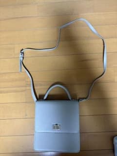 2way ショルダーバッグ ライトグレーのサムネイル