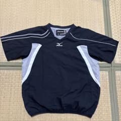 Mizuno ブラック/グレー ショートスリーブウェアのサムネイル