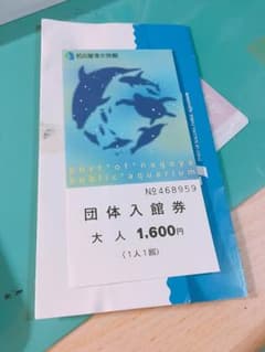 名古屋港水族館 大人 1枚のサムネイル