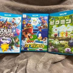 Wii U ソフトまとめ売りのサムネイル