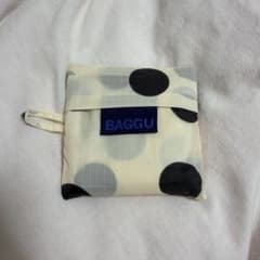 BAGGU BABY BAGGU ブラックドット エコバッグのサムネイル