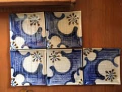 お皿　和食器　5枚　角皿のサムネイル