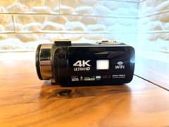 4K ビデオカメラ 4800万画素 ほぼ未使用品 Youtube等にのサムネイル