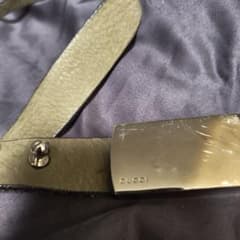 GUCCI ベルト オリーブグリーン　120cm unisexのサムネイル