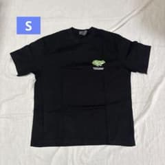 【最終値下げ】H&M 半袖 Tシャツ カエルプリント ブラック Sのサムネイル