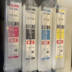 EPSON インクカートリッジ　ICBK93L 4色セットのサムネイル