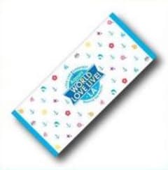 【未開封】Aqours LA ロサンゼルス タオルのサムネイル