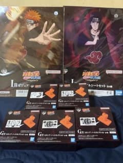 NARUTO 이치 반 쿠지 I상 비주얼 시트 G상 스탬프 세트