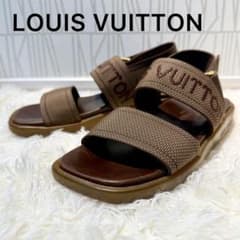 LOUIS VUITTON ルイ ヴィトン ビッグロゴ サンダル ベルト調節のサムネイル