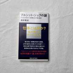 ブルシット・ジョブの謎 酒井隆史 講談社現代新書のサムネイル