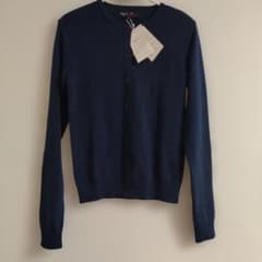 【新品未使用タグ付き】agnès b. ネイビーカーディガンT1のサムネイル