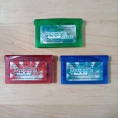 ゲームボーイアドバンス ポケットモンスター 3本セットのサムネイル