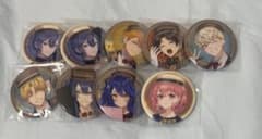 にじさんじ ビスケット 缶バッジ 9点セット