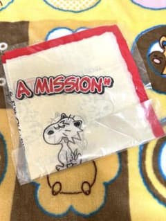未開封♡ MAN WITH A MISSION お散歩 スヌーピー風 ハンカチのサムネイル