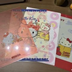 ハローキティ クリアファイル 4枚セット　フコク生命　非売品のサムネイル