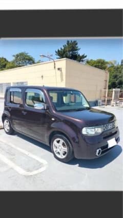 車検R8年8月！キューブ Z12 ドラレコ前後のサムネイル