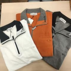 ☆40%割引☆santafe ハーフジップポロシャツ各色 LL - メルカリ