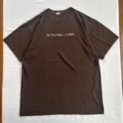 激レア 00s apple プロモ 企業 Tシャツ チョコブラウン Hi 激レア 00s apple プロモ 企業 Tシャツ チョコブラウン Hi - メルカリ