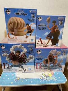 ONE PIECE 이치 반 쿠지 4 개 세트