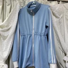 しまむら あのね。 コスプレ メイド ジャージ 水色 ブルー ジャージメイドのサムネイル