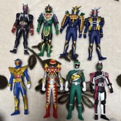 希少‼️仮面ライダー 食玩ソフビ 8体まとめ売り - メルカリ