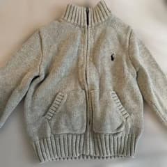 POLO RALPH LAUREN ニットジャケット グレー 3Tのサムネイル
