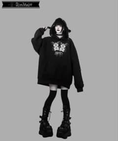 DimMoire Dïmy BIGフーディ BLACK - メルカリ