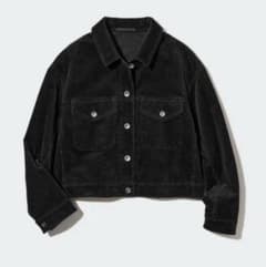 UNIQLO コーデュロイジャケット XL ブラックのサムネイル