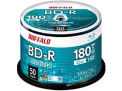 バッファロー BD-R 1回録画用 25GB ブルーレイディスク 50枚のサムネイル