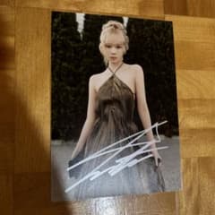 あ*お様 aespa ウィンター 直筆サイン 写真のサムネイル