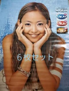 安室奈美恵ポスター  ６枚セットのサムネイル