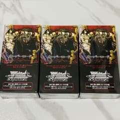 ヴァイスシュヴァルツ 原作オーバーロード 未開封シュリンク付き4BOX 原作 オーバーロード プレミアムブースター 3BOX 未開封 シュリンク