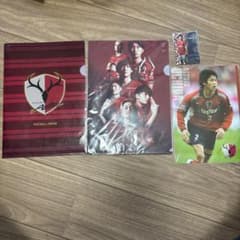鹿島アントラーズ　クリアファイル　下敷き　選手カードのサムネイル