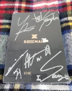 [直筆盤,未開封]  KNK 2ndミニアルバム - Remainのサムネイル