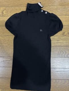 Weekend sale! バーバリー ブルーレーベル　半袖ニットセーターのサムネイル
