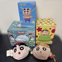 クレヨンしんちゃん　フィギュア　ぬいぐるみ巾着　まとめ売り