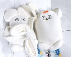 はじめまして松尾です ぬいぐるみポシェット ネズミ ニワトリ　2種セット