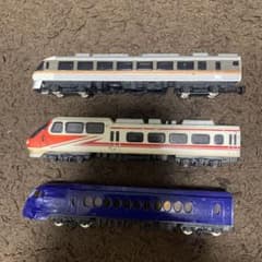鉄道車両 ミニチュアモデル 3点セットのサムネイル